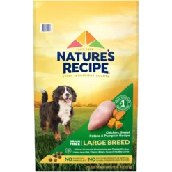 Nature's Recipe Large Breed Grain-Free Chicken, Sweet Potato & Pumpkin Recipe Dry Dog Food