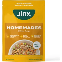 Jinx Chicken Homestyle Wet Dog Food, 9-oz Pouch, Case Of 12