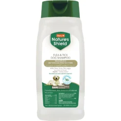 Hartz Nature's Shield Natural Flea & Tick Dog Shampoo, 14-oz Bottle
