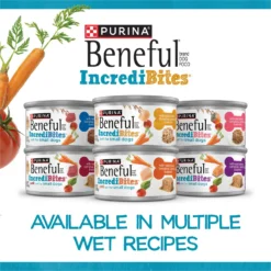 Purina Beneful IncrediBites Chicken & Bacon Flavor In A Savory Gravy Pate Small Wet Dog Food -Pawsphoria Sales Store 768510 PT2. AC SS1800 V1699391909
