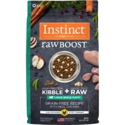 Instinct Raw Boost Large Breed Puppy Grain-Free Recipe With Real Chicken & Freeze-Dried Raw Pieces Dry Dog Food -Pawsphoria Sales Store 76866 PT8. AC SS1800 V1565022122