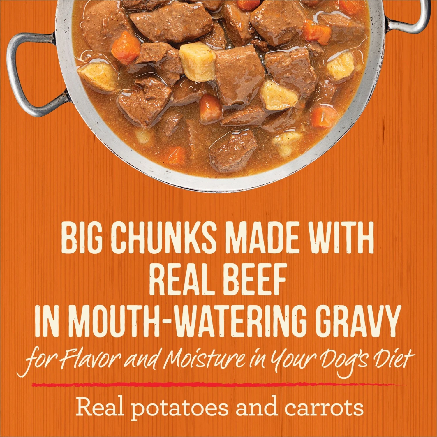Merrick Chunky Grain-Free Wet Dog Food Pappy's Pot Roast Dinner 8 Merrick Chunky Grain-Free Wet Dog Food Pappy's Pot Roast Dinner - Image 8