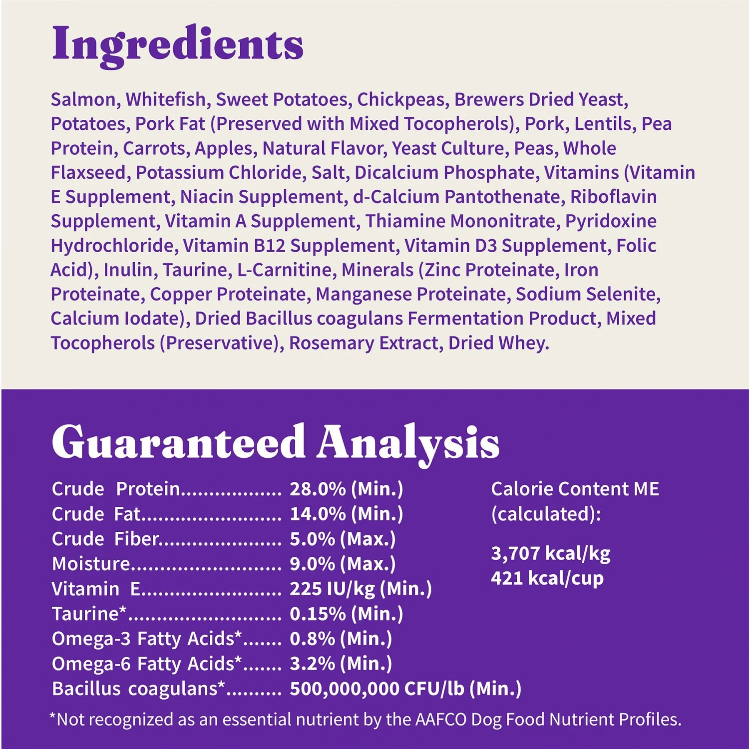 Halo Holistic Complete Digestive Health Wild-Caught Salmon & Whitefish Recipe Small Breed Dry Dog Food 8 Halo Holistic Complete Digestive Health Wild-Caught Salmon & Whitefish Recipe Small Breed Dry Dog Food - Image 8