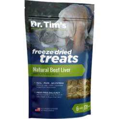 Dr. Tim's Natural Beef Liver Genuine Freeze-Dried Dog & Cat Treats