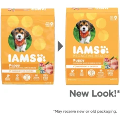 Iams Proactive Health Puppy High Protein DHA Formula With Real Chicken Dry Dog Food 11 Iams Proactive Health Puppy High Protein DHA Formula With Real Chicken Dry Dog Food -Pawsphoria Sales Store 77199 PT2. AC SS1800 V1667864632