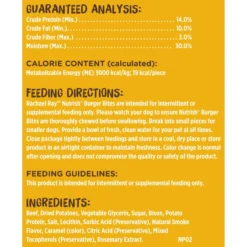 Rachael Ray Nutrish Burger Bites, Beef Burger With Bison Grain-Free Dog Treats & Rachael Ray Nutrish Natural Variety Pack Wet Dog Food -Pawsphoria Sales Store 772454 PT3. AC SS1800 V1676577548