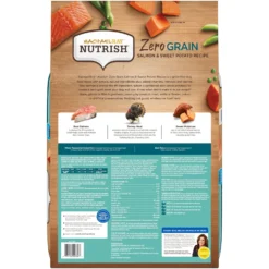 Rachael Ray Nutrish Zero Grain Natural Salmon & Sweet Potato Recipe Grain-Free Dry Dog Food & Rachael Ray Nutrish Savory Roasters Roasted Chicken Grain-Free Recipe Dog Treats -Pawsphoria Sales Store 772614 PT2. AC SS1800 V1676566833