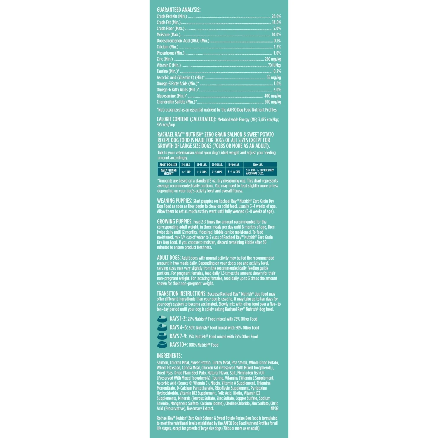 Rachael Ray Nutrish Zero Grain Natural Salmon & Sweet Potato Recipe Grain-Free Dry Dog Food & Rachael Ray Nutrish Soup Bones Chicken & Veggies Flavor Dog Treats 4 Rachael Ray Nutrish Zero Grain Natural Salmon & Sweet Potato Recipe Grain-Free Dry Dog Food & Rachael Ray Nutrish Soup Bones Chicken & Veggies Flavor Dog Treats - Image 4