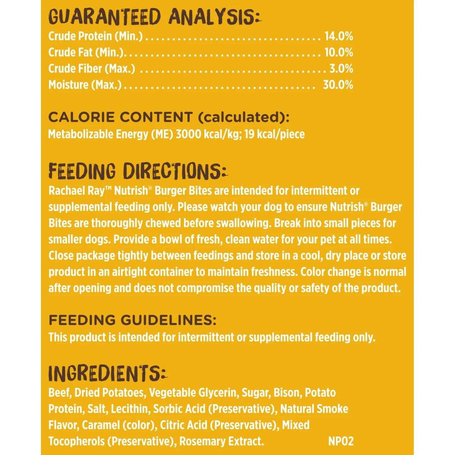 Rachael Ray Nutrish Real Beef, Pea, & Brown Rice Recipe Dry Dog Food & Rachael Ray Nutrish Burger Bites, Beef Burger With Bison Grain-Free Dog Treats 8 Rachael Ray Nutrish Real Beef, Pea, & Brown Rice Recipe Dry Dog Food & Rachael Ray Nutrish Burger Bites, Beef Burger With Bison Grain-Free Dog Treats - Image 8