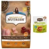 Rachael Ray Nutrish Real Turkey, Brown Rice & Venison Recipe Health Weight Dry Dog Food & Rachael Ray Nutrish Savory Roasters Roasted Chicken Grain-Free Recipe Dog Treats