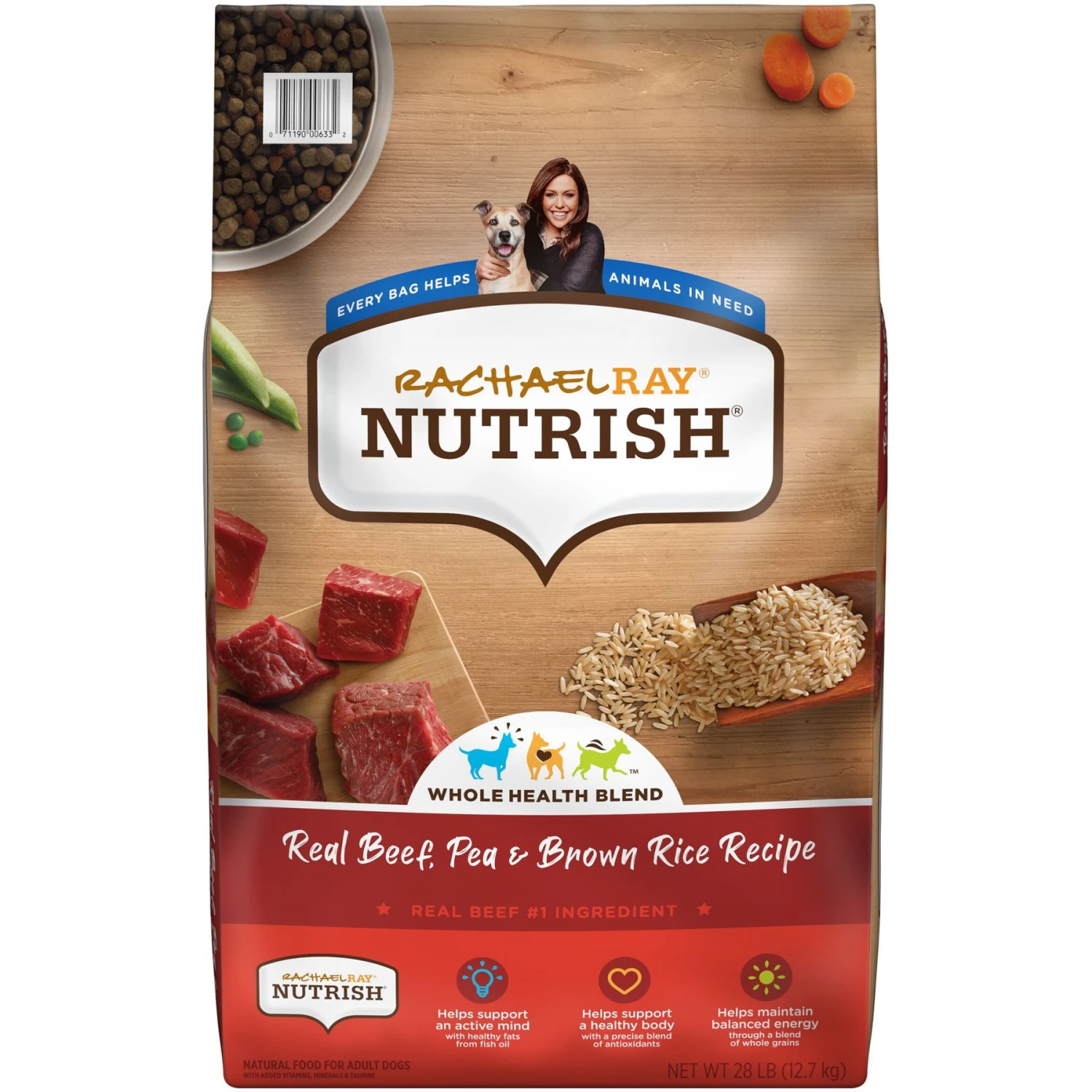Rachael Ray Nutrish Real Beef, Pea, & Brown Rice Recipe Dry Dog Food & Rachael Ray Nutrish Soup Bones Beef & Barley Flavor Dog Treats 2 Rachael Ray Nutrish Real Beef, Pea, & Brown Rice Recipe Dry Dog Food & Rachael Ray Nutrish Soup Bones Beef & Barley Flavor Dog Treats - Image 2