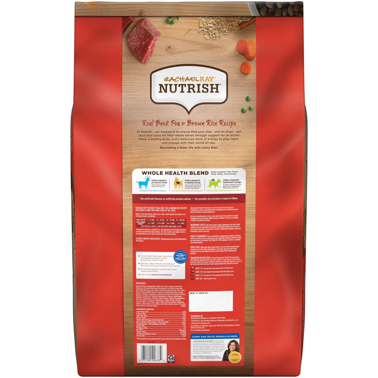 Rachael Ray Nutrish Real Beef, Pea, & Brown Rice Recipe Dry Dog Food & Rachael Ray Nutrish Soup Bones Beef & Barley Flavor Dog Treats 3 Rachael Ray Nutrish Real Beef, Pea, & Brown Rice Recipe Dry Dog Food & Rachael Ray Nutrish Soup Bones Beef & Barley Flavor Dog Treats - Image 3
