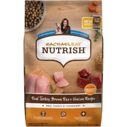 Rachael Ray Nutrish Real Turkey, Brown Rice & Venison Recipe Health Weight Dry Dog Food & Rachael Ray Nutrish Gentle Digestion Real Chicken, Pumpkin & Salmon Canned Dog Food, 13-oz, Case Of 12 -Pawsphoria Sales Store 772726 PT1. AC SS1800 V1676576250