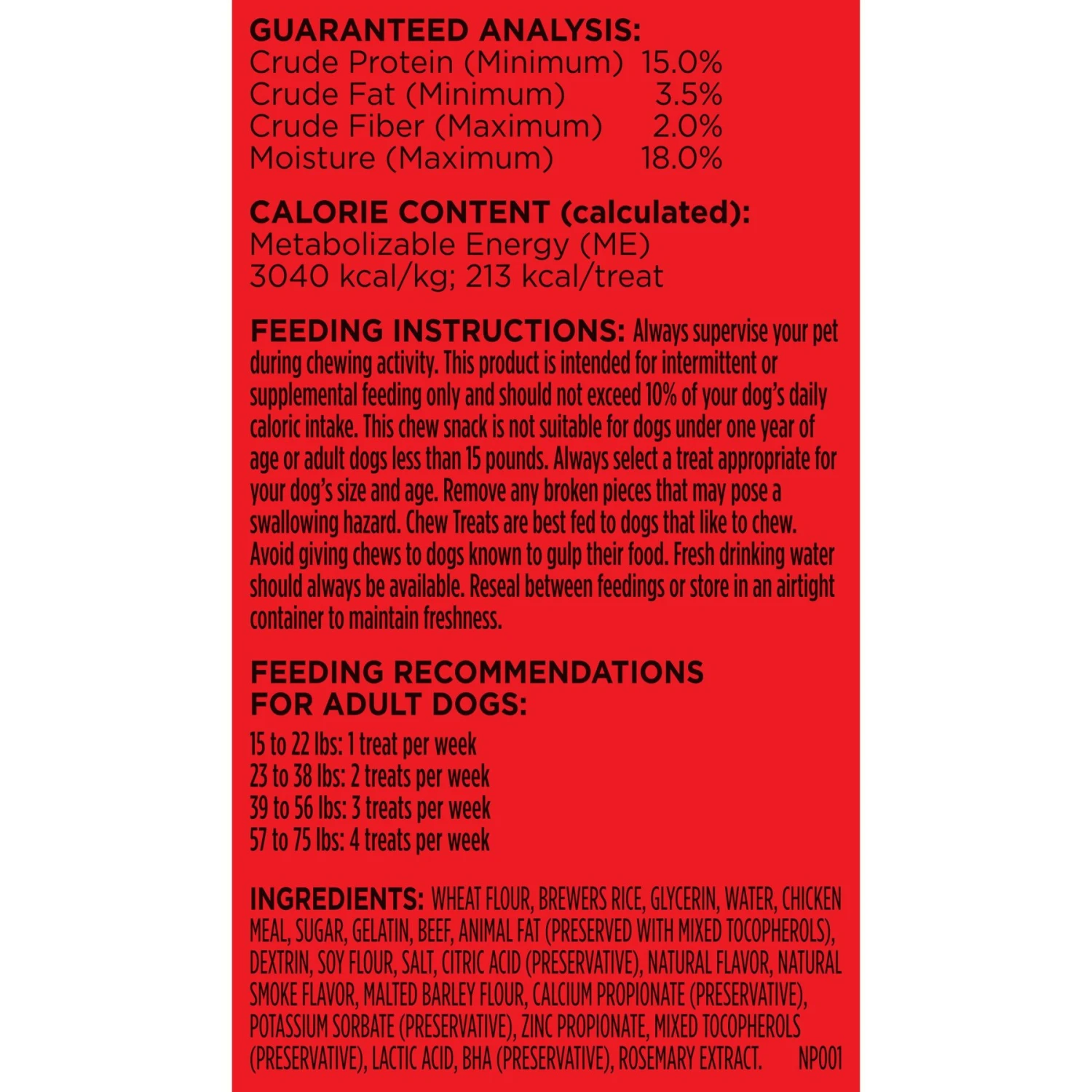 Rachael Ray Nutrish Real Beef, Pea, & Brown Rice Recipe Dry Dog Food & Milk-Bone Comfort Chews Real Beef Dog Treats 4 Rachael Ray Nutrish Real Beef, Pea, & Brown Rice Recipe Dry Dog Food & Milk-Bone Comfort Chews Real Beef Dog Treats - Image 4