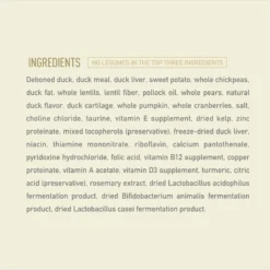 ACANA Premium Chunks Duck Recipe In Bone Broth Grain-Free Wet Dog Food, 12.8-oz Can, Case Of 12 & ACANA Singles Limited Ingredient Duck & Pear Grain-Free Dry Dog Food -Pawsphoria Sales Store 774462 PT7. AC SS1800 V1676904619