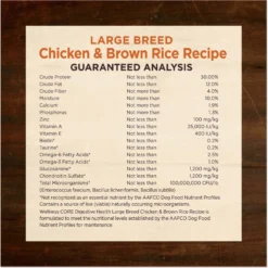 Wellness CORE Digestive Health Chicken & Brown Rice Dry Dog Food, 24-lb Bag -Pawsphoria Sales Store 778398 PT6. AC SS1800 V1676653243