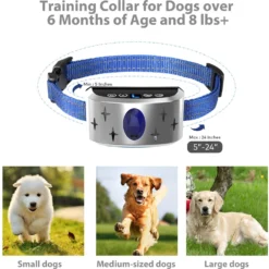 Petdiary B340 Rechargeable Dog Bark Collar, Small -Pawsphoria Sales Store 778894 PT4. AC SS1800 V1680644637