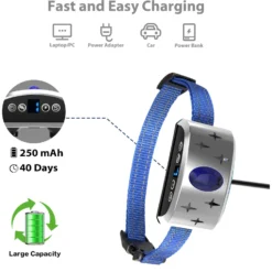 Petdiary B340 Rechargeable Dog Bark Collar, Small -Pawsphoria Sales Store 778894 PT5. AC SS1800 V1680644637
