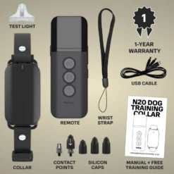 PetSpy N20 1600-ft Easy & Effective Adjustable Waterproof Remote Dog Training Collar -Pawsphoria Sales Store 782982 PT6. AC SS1800 V1680291099