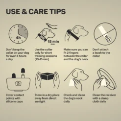 PetSpy N20 1600-ft Easy & Effective Adjustable Waterproof Remote Dog Training Collar -Pawsphoria Sales Store 782982 PT7. AC SS1800 V1680291101