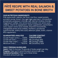 CANIDAE PURE 2-in-1 Goodness Pate Recipe Real Salmon & Sweet Potatoes In Bone Broth Wet Dog Food, 11.5-oz Box, Case Of 6 -Pawsphoria Sales Store 787110 PT5. AC SS1800 V1678722678