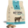 Vital Essentials Beef Mini Patties Freeze-Dried Raw Dog Food