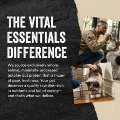 Vital Essentials Beef Mini Patties Freeze-Dried Raw Dog Food 11 Vital Essentials Beef Mini Patties Freeze-Dried Raw Dog Food -Pawsphoria Sales Store 793558 PT5. AC SS1800 V1687960638