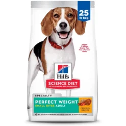 Pawsphoria Sales Store 25 Hill's Science Diet Adult Perfect Weight Small Bites Chicken Recipe Dry Dog Food