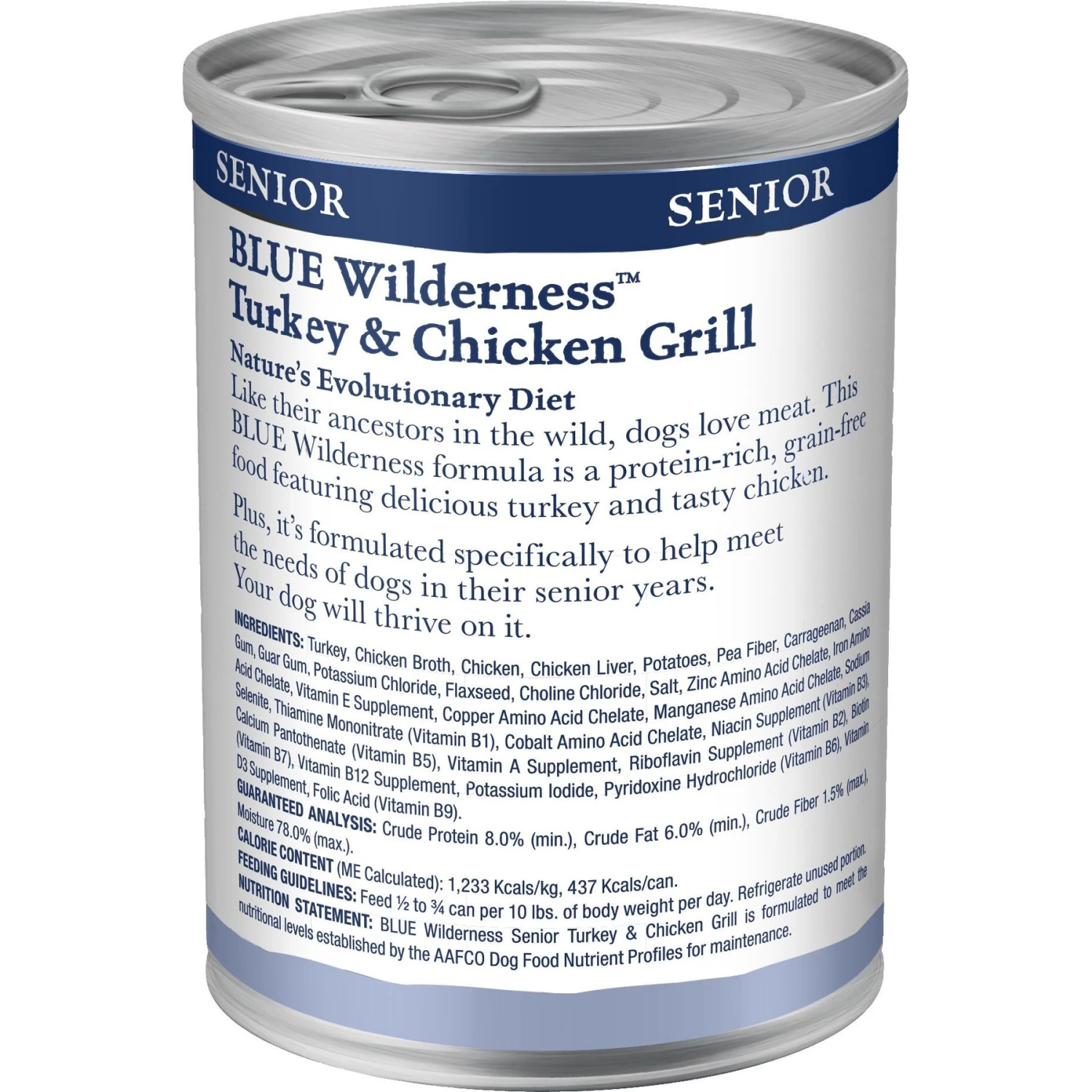 Blue Buffalo Wilderness Senior High Protein Natural Chicken & Wholesome Grains Dry Dog Food & Blue Buffalo Wilderness Turkey & Chicken Grill Grain-Free Senior Canned Dog Food 7 Blue Buffalo Wilderness Senior High Protein Natural Chicken & Wholesome Grains Dry Dog Food & Blue Buffalo Wilderness Turkey & Chicken Grill Grain-Free Senior Canned Dog Food - Image 7