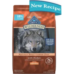 Greenies Large Dental Dog Treats & Blue Buffalo Wilderness Large Breed Adult High Protein Natural Chicken & Wholesome Grains Dry Dog Food -Pawsphoria Sales Store 796190 PT5. AC SS1800 V1678140721