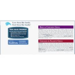 Blue Buffalo Wilderness Beef & Salmon Variety Pack Wet Dog Food & Blue Buffalo Life Protection Formula Large Breed Adult Chicken & Brown Rice Recipe Dry Dog Food -Pawsphoria Sales Store 796198 PT2. AC SS1800 V1678140399