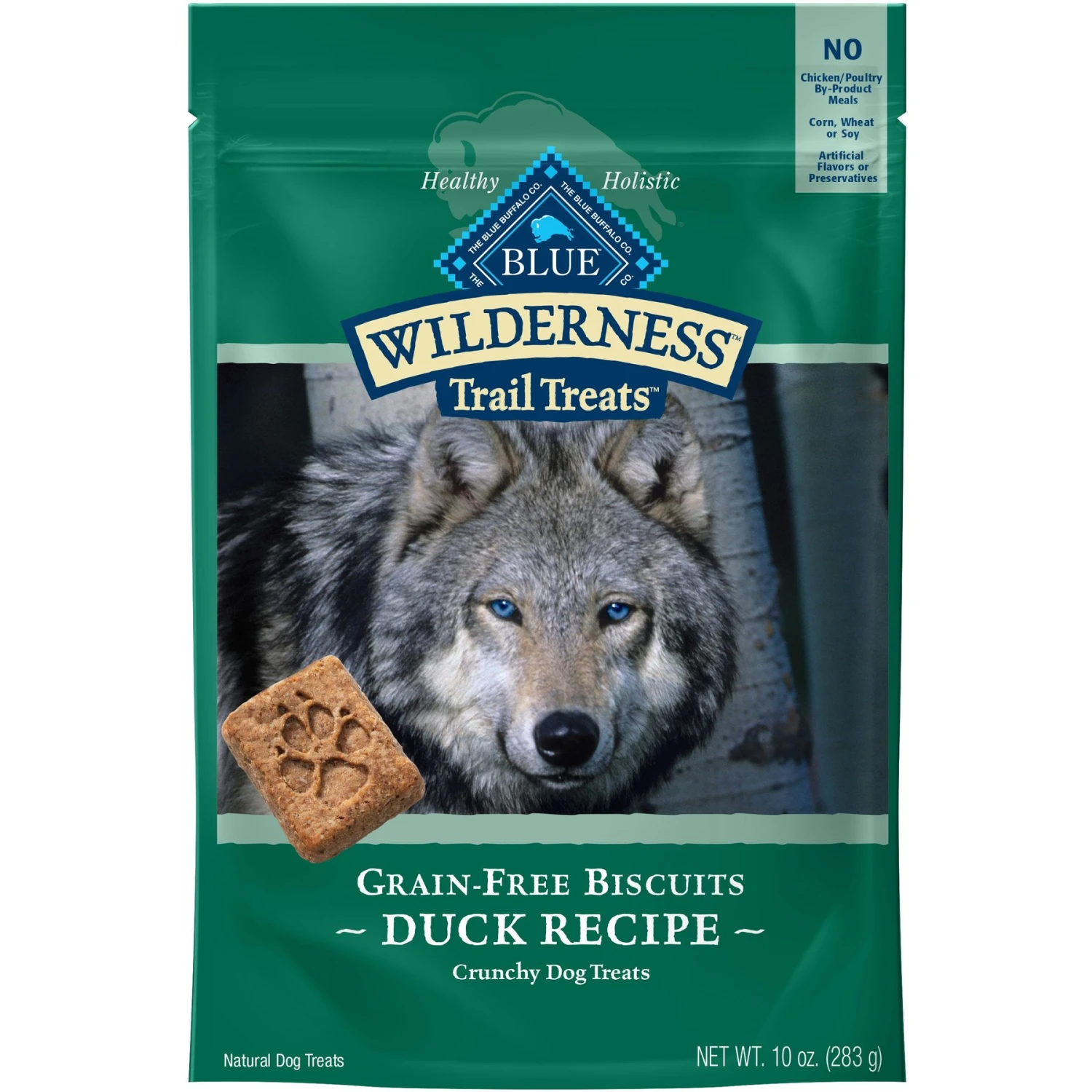 Blue Buffalo Wilderness Healthy Weight Adult High Protein Natural Chicken & Wholesome Grains Dry Dog Food & Blue Buffalo Wilderness Trail Treats Grain-Free Duck Biscuits Dog Treats 6 Blue Buffalo Wilderness Healthy Weight Adult High Protein Natural Chicken & Wholesome Grains Dry Dog Food & Blue Buffalo Wilderness Trail Treats Grain-Free Duck Biscuits Dog Treats - Image 6