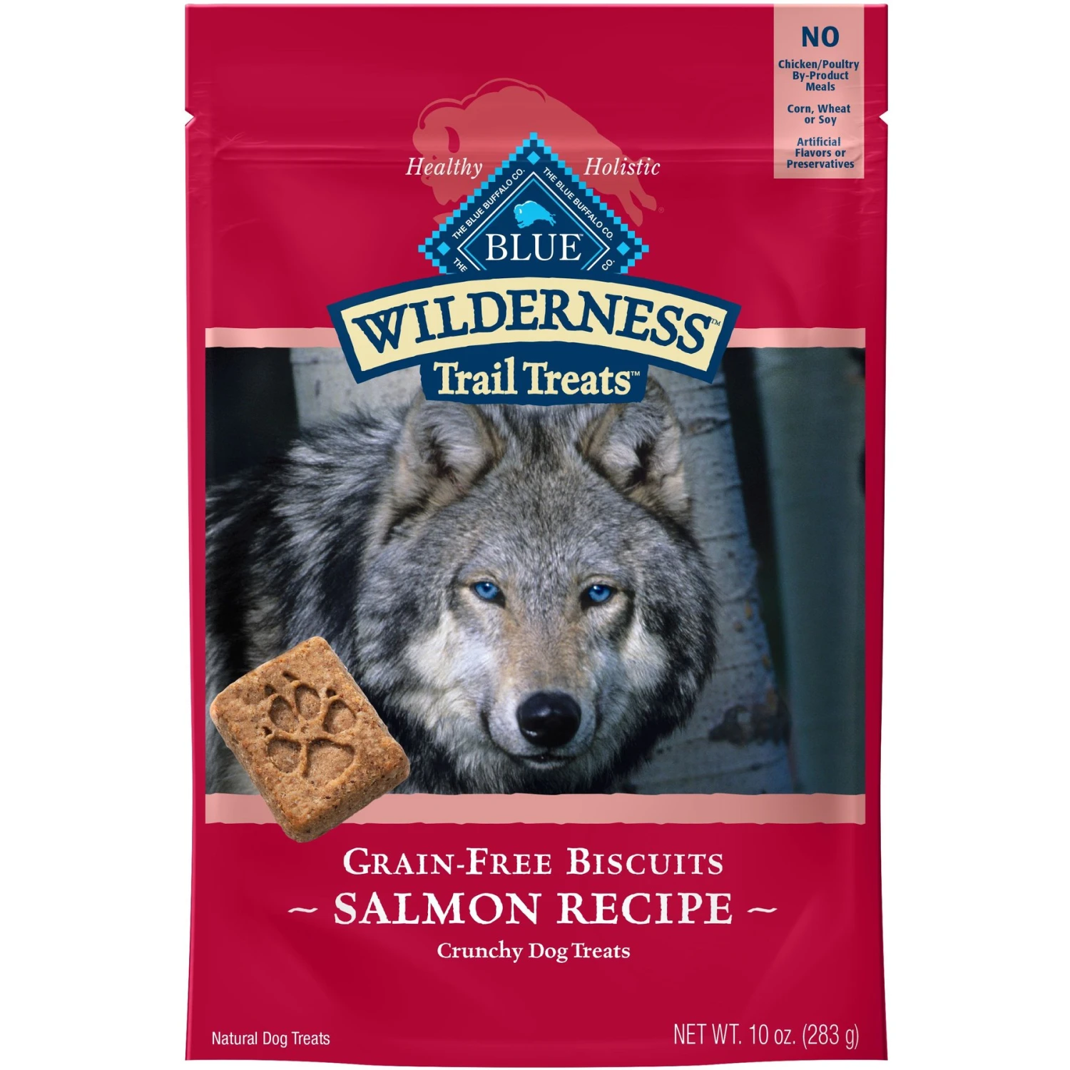 Blue Buffalo Wilderness Adult High Protein Natural Salmon & Wholesome Grains Dry Dog Food & Blue Buffalo Wilderness Trail Treats Grain-Free Salmon Biscuits Dog Treats 6 Blue Buffalo Wilderness Adult High Protein Natural Salmon & Wholesome Grains Dry Dog Food & Blue Buffalo Wilderness Trail Treats Grain-Free Salmon Biscuits Dog Treats - Image 6