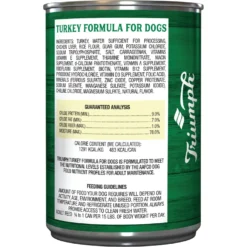 Triumph Turkey Formula Canned Dog Food -Pawsphoria Sales Store 79634 PT1. AC SS1800 V1598307955