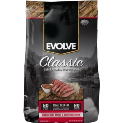 Evolve Classic Deboned Beef, Barley & Brown Rice Recipe Dry Dog Food