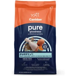 CANIDAE Grain-Free PURE Puppy Limited Ingredient Chicken, Lentil & Whole Egg Recipe Dry Dog Food