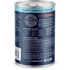 CANIDAE PURE Puppy Grain-Free Limited Ingredient Chicken Recipe Canned Dog Food -Pawsphoria Sales Store 79984 PT3. AC SS1800 V1683052291