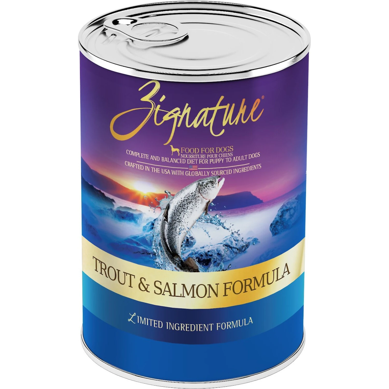 Zignature Trout & Salmon Limited Ingredient Formula Canned Dog Food 1 Zignature Trout & Salmon Limited Ingredient Formula Canned Dog Food