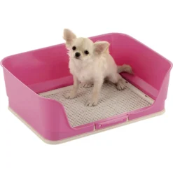 Richell PAW TRAX Splash Free Dog Potty Pad Tray