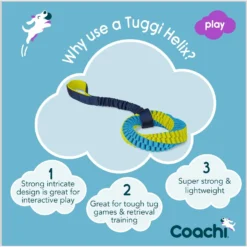 Coachi Tuggi Helix Dog Dummy, Navy -Pawsphoria Sales Store 807990 PT3. AC SS1800 V1680894284
