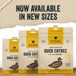 Vital Essentials Freeze-Dried Raw Duck Entree Mini Nibs Dog Food 8 Vital Essentials Freeze-Dried Raw Duck Entree Mini Nibs Dog Food -Pawsphoria Sales Store 820902 PT2. AC SS1800 V1681849207