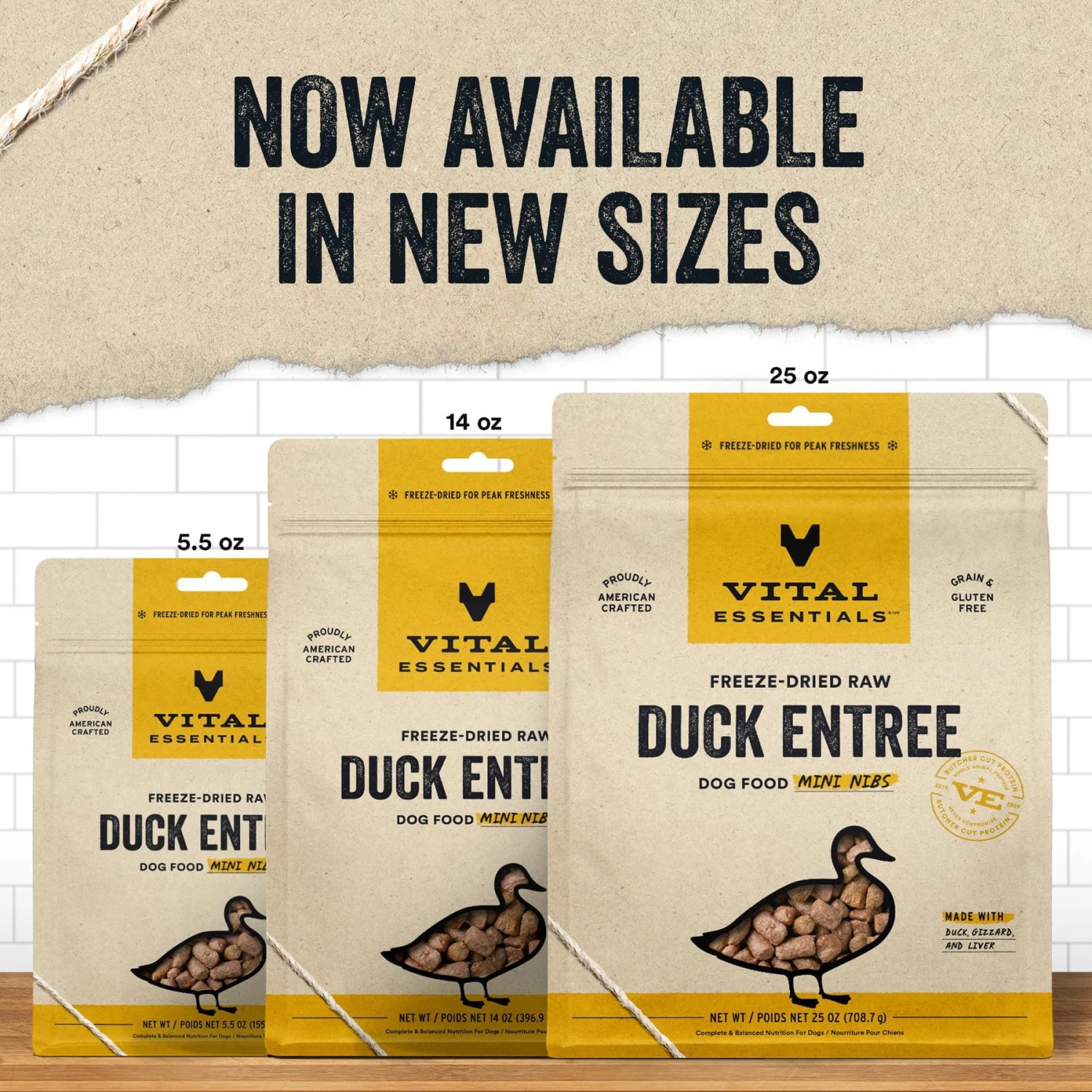 Vital Essentials Freeze-Dried Raw Duck Entree Mini Nibs Dog Food 3 Vital Essentials Freeze-Dried Raw Duck Entree Mini Nibs Dog Food - Image 3