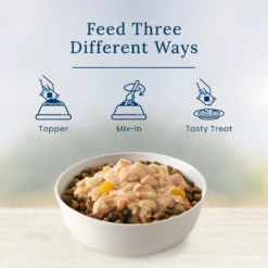 Blue Buffalo Basics LID Skin & Stomach Care Grain-Free Salmon In Gravy Adult Wet Dog Food Topper, 2.5-oz Pouch, Case Of 12 -Pawsphoria Sales Store 821030 PT4. AC SS1800 V1680280848