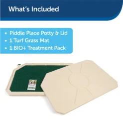 PetSafe Piddle Place Indoor Dog & Cat Toilet With Cover 9 PetSafe Piddle Place Indoor Dog & Cat Toilet With Cover -Pawsphoria Sales Store 82136 PT2. AC SS1800 V1617320090