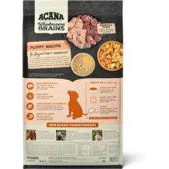 ACANA Wholesome Grains Real Chicken Eggs & Turkey Dry Puppy Food, 22.5-lb Bag -Pawsphoria Sales Store 822678 PT2. AC SS1800 V1696276462