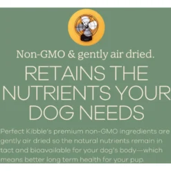 Yumwoof Natural Pet Food Perfect Kibble Gut Health Coconut Chicken Dehydrated Dog Food, 14-oz Bag -Pawsphoria Sales Store 823774 PT3. AC SS1800 V1682017910