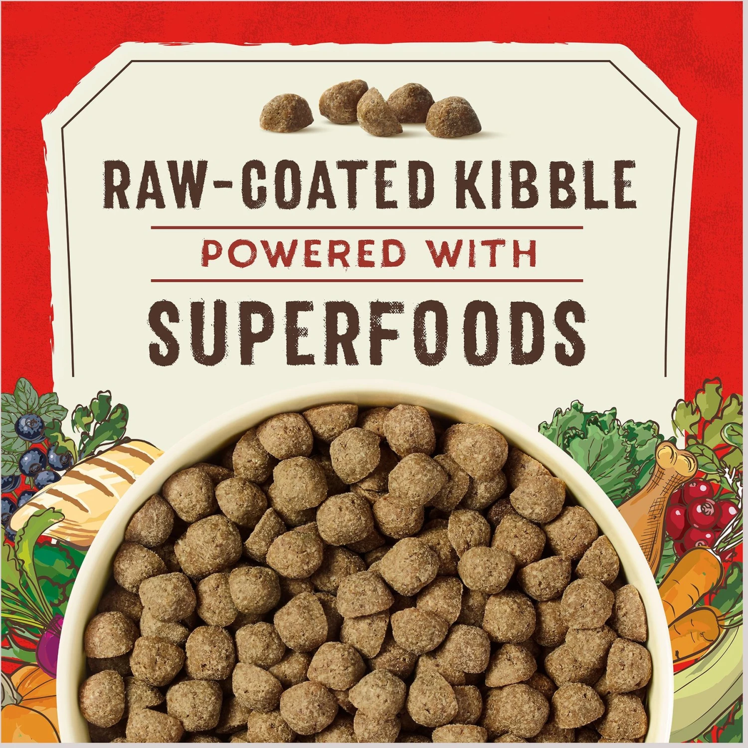Stella & Chewy's SuperBlends Raw Coated Wholesome Grains Cage-Free Chicken & Duck Recipe With Superfoods Dry Dog Food 2 Stella & Chewy's SuperBlends Raw Coated Wholesome Grains Cage-Free Chicken & Duck Recipe With Superfoods Dry Dog Food - Image 2