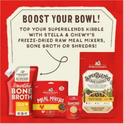 Stella & Chewy's SuperBlends Raw Coated Wholesome Grains Cage-Free Chicken & Duck Recipe With Superfoods Dry Dog Food 13 Stella & Chewy's SuperBlends Raw Coated Wholesome Grains Cage-Free Chicken & Duck Recipe With Superfoods Dry Dog Food -Pawsphoria Sales Store 825846 PT4. AC SS1800 V1683565927