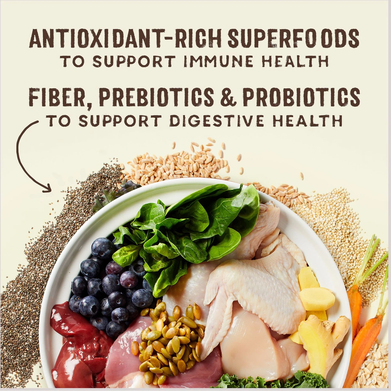 Stella & Chewy's SuperBlends Raw Coated Wholesome Grains Cage-Free Chicken & Duck Recipe With Superfoods Dry Dog Food 7 Stella & Chewy's SuperBlends Raw Coated Wholesome Grains Cage-Free Chicken & Duck Recipe With Superfoods Dry Dog Food - Image 7