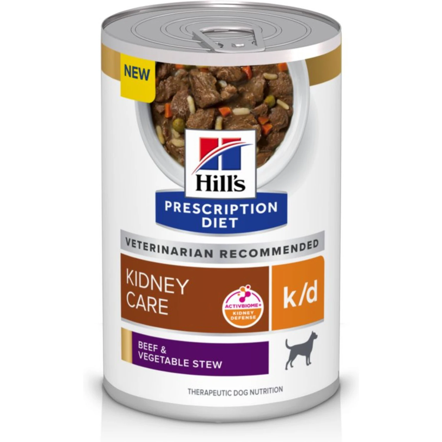 Hill's Prescription Diet K/d Kidney Care Beef & Vegetable Stew Canned Dog Food 1 Hill's Prescription Diet K/d Kidney Care Beef & Vegetable Stew Canned Dog Food
